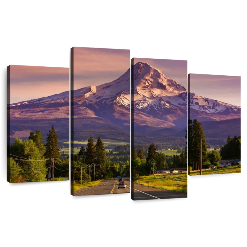 Alvord Road To Mount Hood, H 14 po x l 24 po