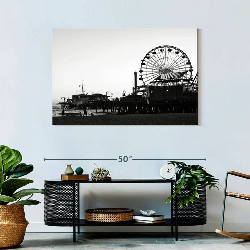 Ravi Black California - Santa Monica Pacific Park, H 30 po x l 45 po