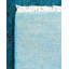 Tapis bleu noué à la main Mazarine, unique en son genre - bleu