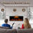 Upgrade Your Home with 50-Inch Linear Electric Fireplace - Smart Application Control, Wall or Recessed Mount, 144 Color Choices, 9-Hour Timer, 750W/1500W Heater.-1905135253