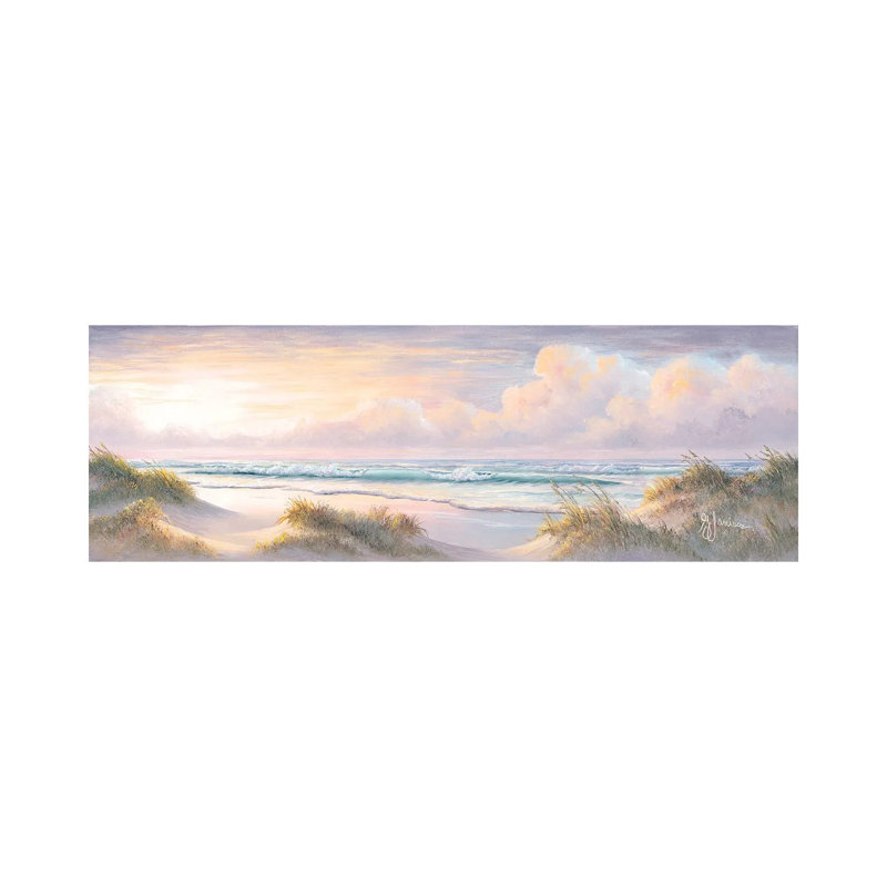 Paysage marin II, H 12 po x l 36 po x P 1,5 po