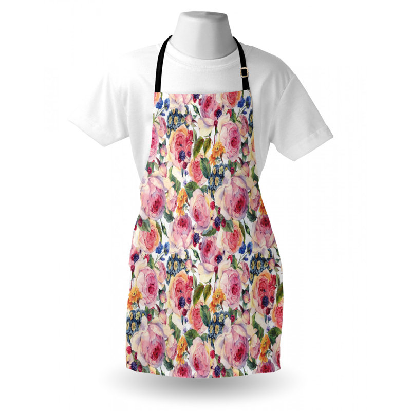Floral Bib Apron