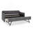 Twin Size Upholstery DayBed with Twin Size Pop-up Trundle and USB Charging Design-2110641597