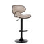 Eastvale Swivel Upholstered Adjustable Height Counter Stool with Metal Frame-630804922