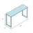 Brittain 38'' Solid Wood Top Console Table