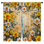Rideaux de fenêtre jaune et blanc jonquilles jonquilles transparentes et obscurcissantes - 2 panneaux