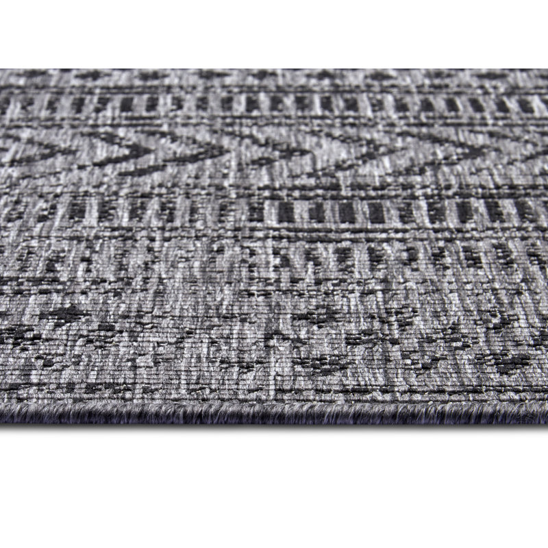 Biri Flatweave Blue Rug, Rectangle 240 x 340cm