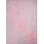 Tapis décoratif rose et gris-893257206