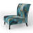 Berendien Marble Upholstered Slipper Chair Velvet-1441714589