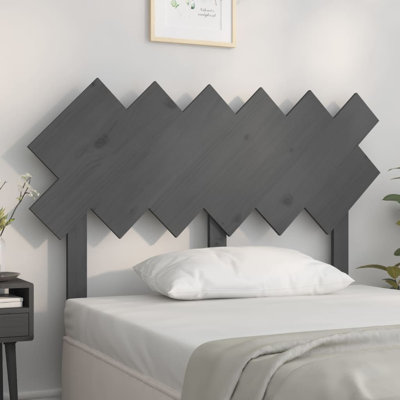 Solid Wood Panel Headboard