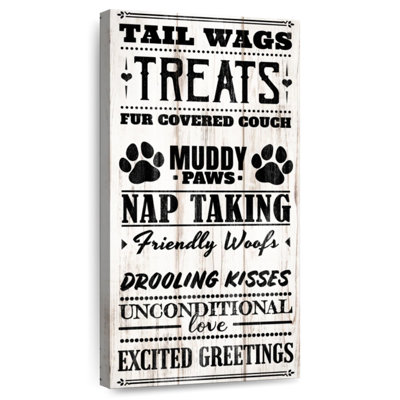 Perks Of Having A Dog Typography