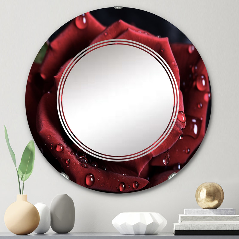Miroir mural Andrejus, 24 po x 24 po