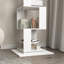 Bibliothèque rotative à 5 niveaux, bibliothèque simple avec plaque en acrylique-123643865-123643866