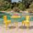 Compact 3-Piece Metal Bistro Set-734038018
