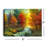 Kinard - Creekside Cabin 8x6 Lighted Tabletop Canvas