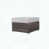 Gray Cushion/Brown Frame