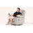 Oversized Dual Motor Power Swivel Rocker Recliner Chair with Adjustable Headrest for Adults, Glider Rocking Chairs with Vibration and Heat, USB Type C, Armrest Storage-211896542
