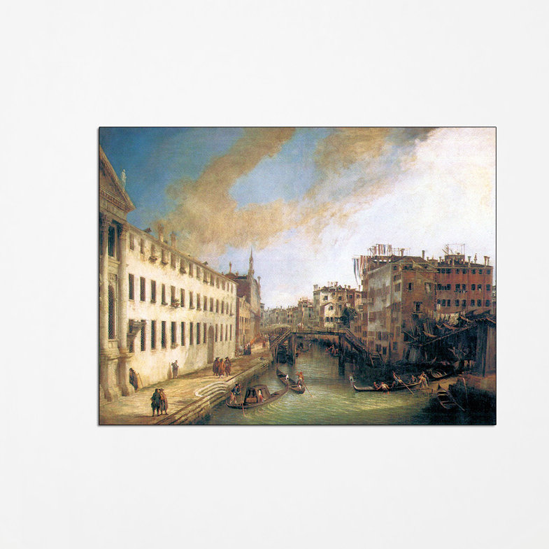Canaletto - No Frame Print on Wood