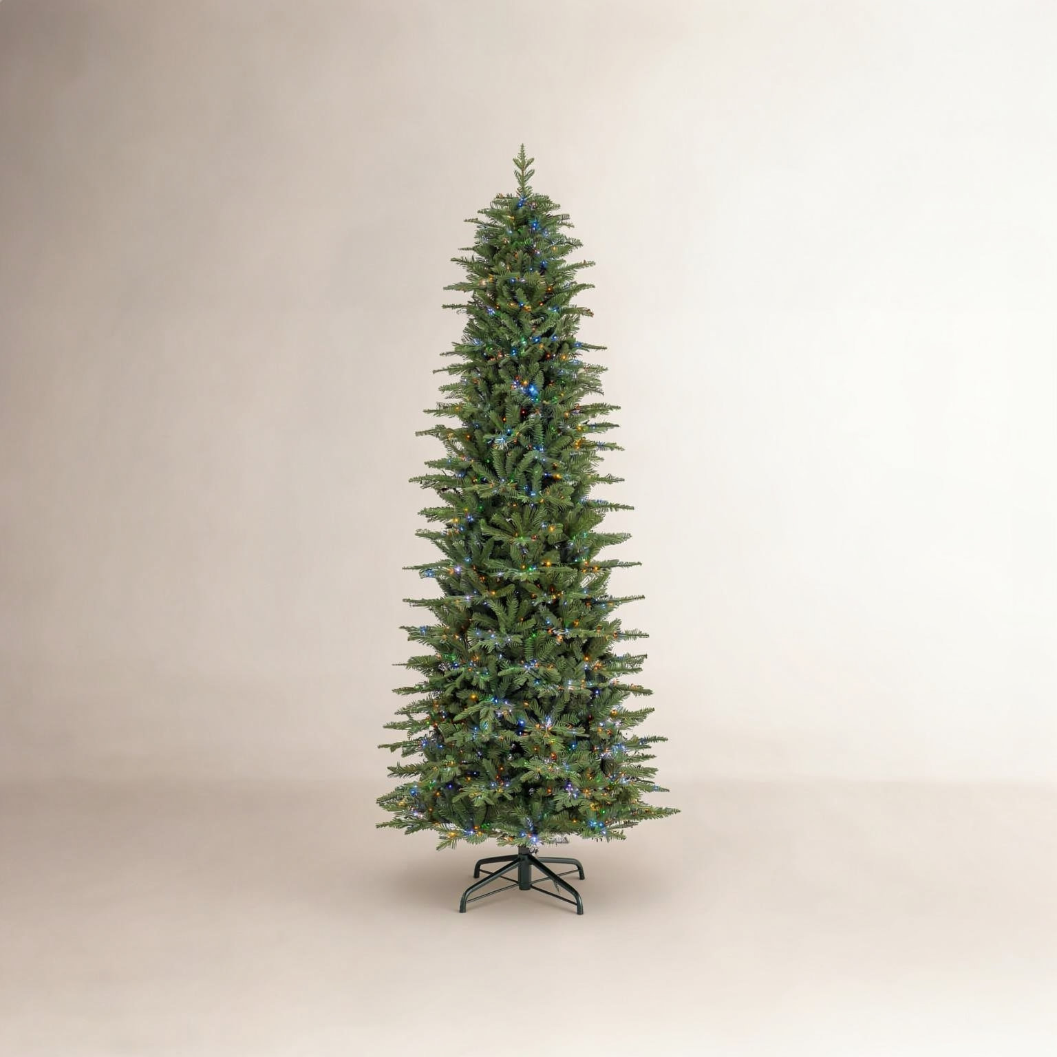 Slim Pre-Lit Fir Christmas Tree, 11' H