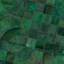 Optico Cowhide Geometric Area Rug in Green-1617868535