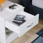 Maybery 1 Drawer Bedside Table With Open Shelf, Bedroom Storage Cabinet-1701984672