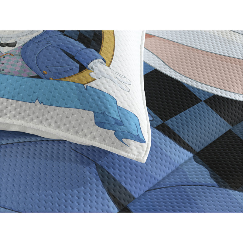 Coverlet, Twin Bedspread + 1 Sham