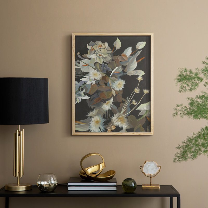 «Turn a New Leaf», reproduction encadrée - bois massif, Naturel, H 11 po x l 9 po