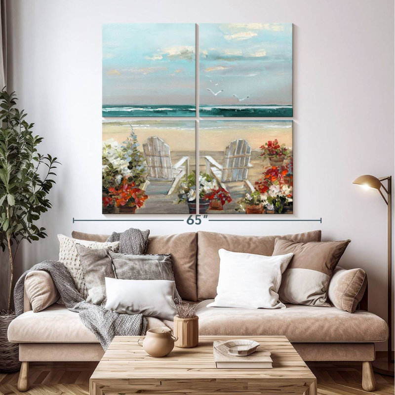 Gillard Summer Sea Breeze, H 50 po x l 50 po
