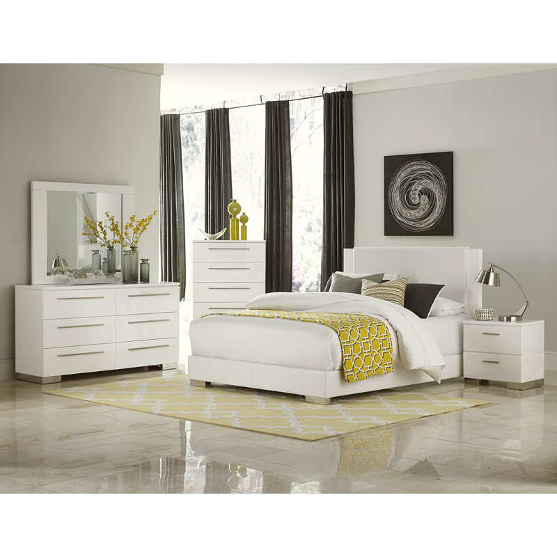 Ensemble de chambre à coucher personnalisable standard linnea