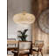 Luminaire suspendu en rotin naturel 1 lumière