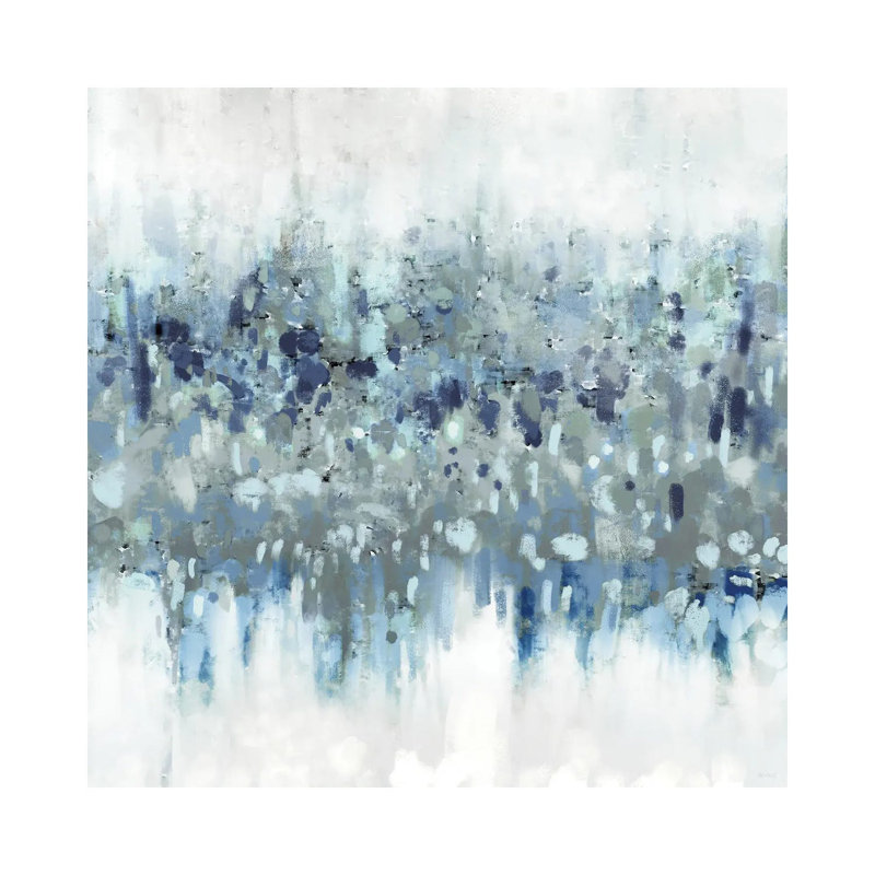 Blue Crossing I by Dan Meneely - Painting on Canvas, Wrapped Canvas, 93.98 cm H x 93.98 cm W x 1.91 cm D
