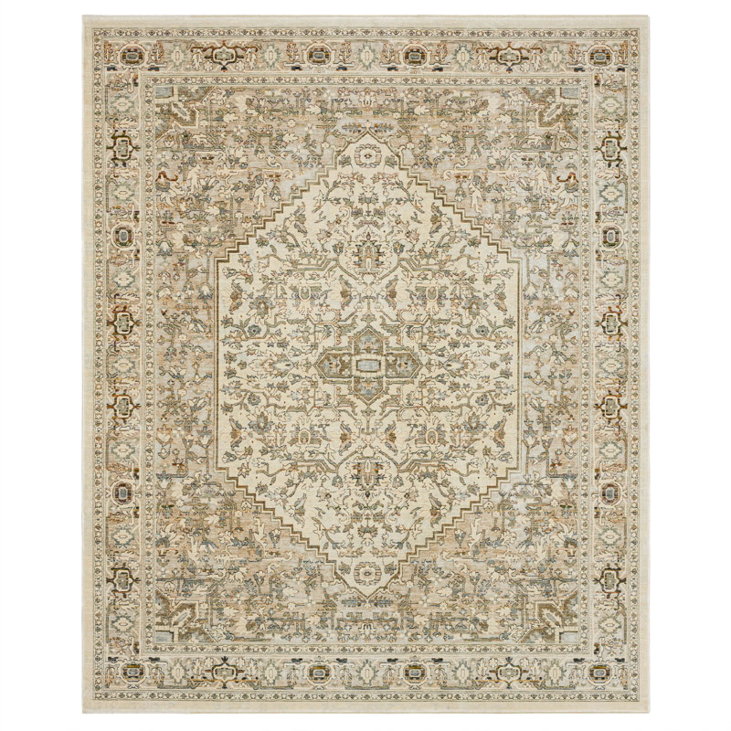Divina Damask Indoor Rug, Rectangle 12' x 15"