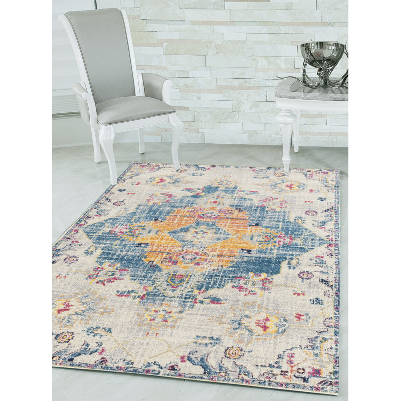 Tapis beige Pontoise, Rectangle 12 pi 6 po x 15 pi
