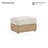 Outdoor Patio Ottoman