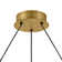Althea Medium Chandelier with Integrated LED & Etched Diffuser Lens