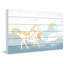 Gerritt, les licornes arrivent, impression sur bois blanc-1257559122