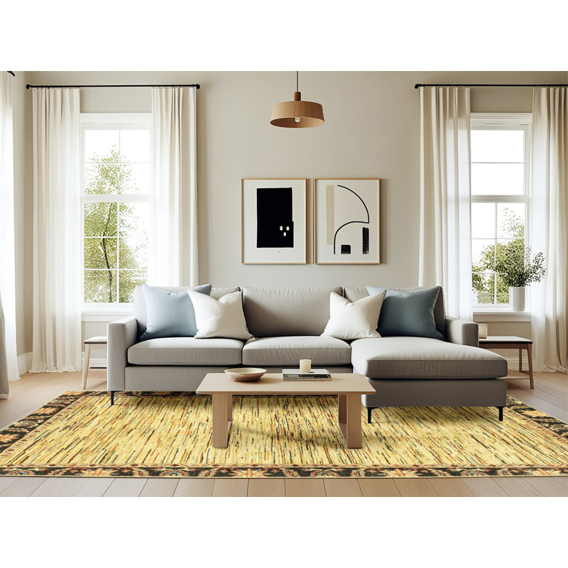 Chrysander Oriental Indoor Rug, Rectangle 6' x 9'