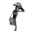 Sculpture auto-recycle de photographe rustique Fraley