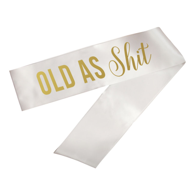 Ceinture de fête d’anniversaire drôle