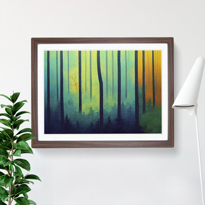Summer Forest Painted Vol.5 - Single Picture Frame Painting