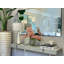 Tropical Orchid Arrangement in Glass Vase