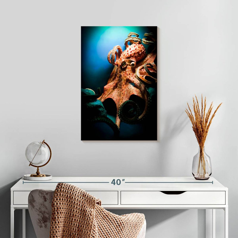 Brampt Powerful Octopus, 24" H x 16" W