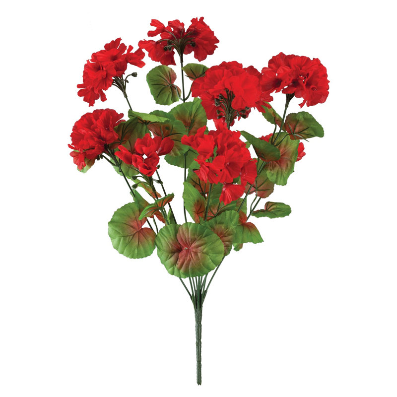 OakRidge All-Weather Red Geranium Bush