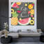 Art de toile tendue Bay Gallery Home ™, Cynthia Gallery, Fresh Fruit Sentiment, noir, doux-264012109