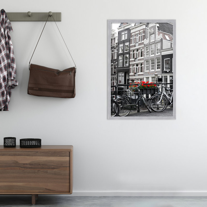 Cadre photo simple en bois Jeane, 24 po x 36 po