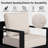 Abdullah 5-Piece Outdoor Aluminum Patio Conversation Set with Fire Pit,Gas Cylinder Rack,Swivel Chairs,Sofa and Beige Cushions-917350223