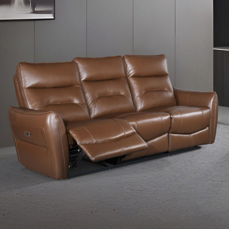 Adden Power Sofa, Brown