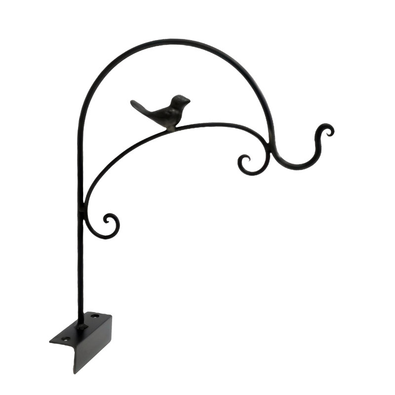 Cintre en métal avec oiseau 11 po