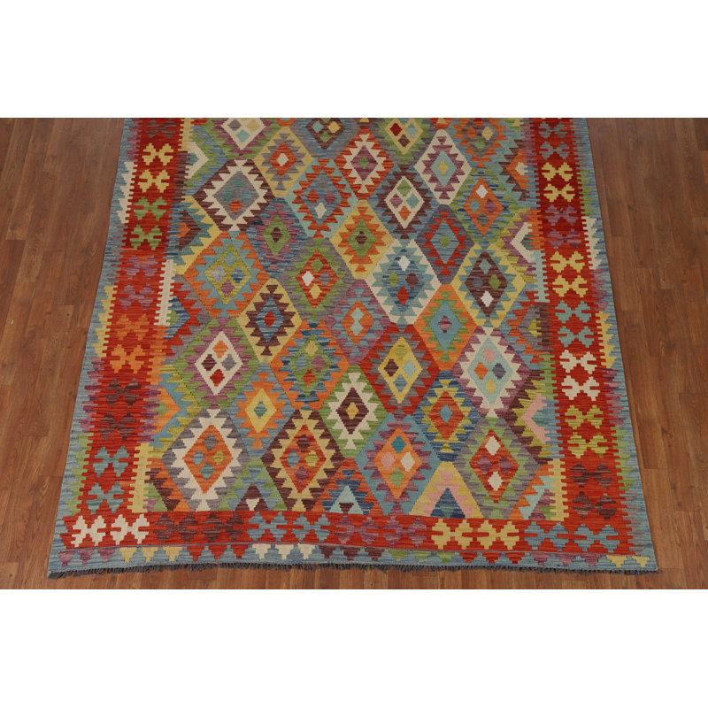 Multolor Kilim Oriental Area Rug 7x10