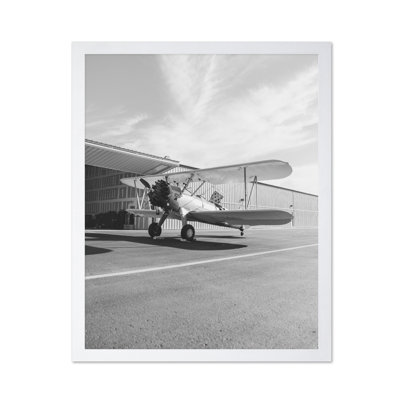 Biplane at the Airport